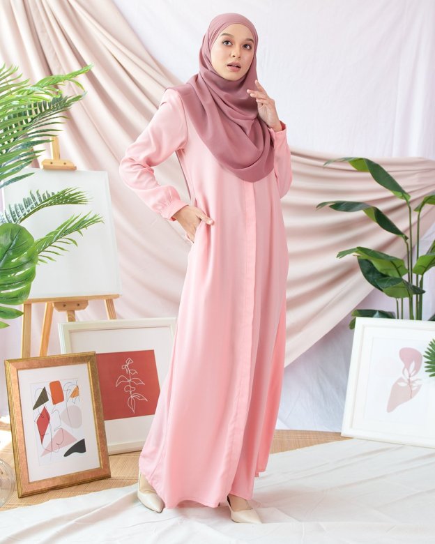 Abaya Marwa III - Light Pink