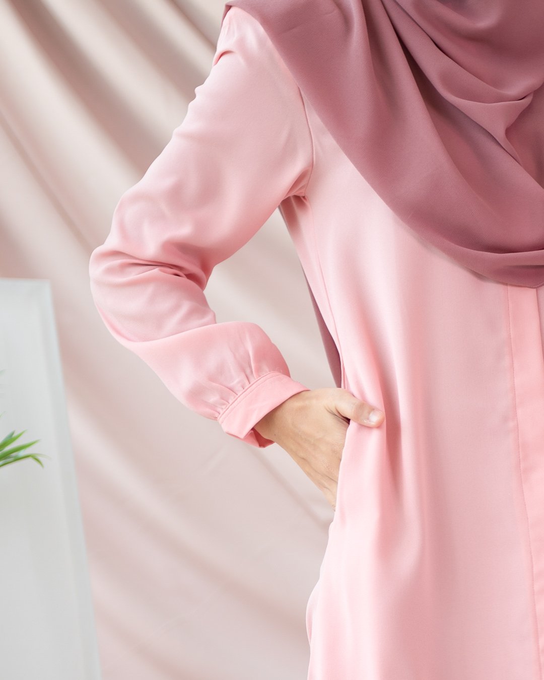 Abaya Marwa III - Light Pink