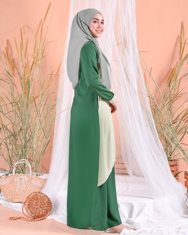 Abaya Natsuko - Grass Green