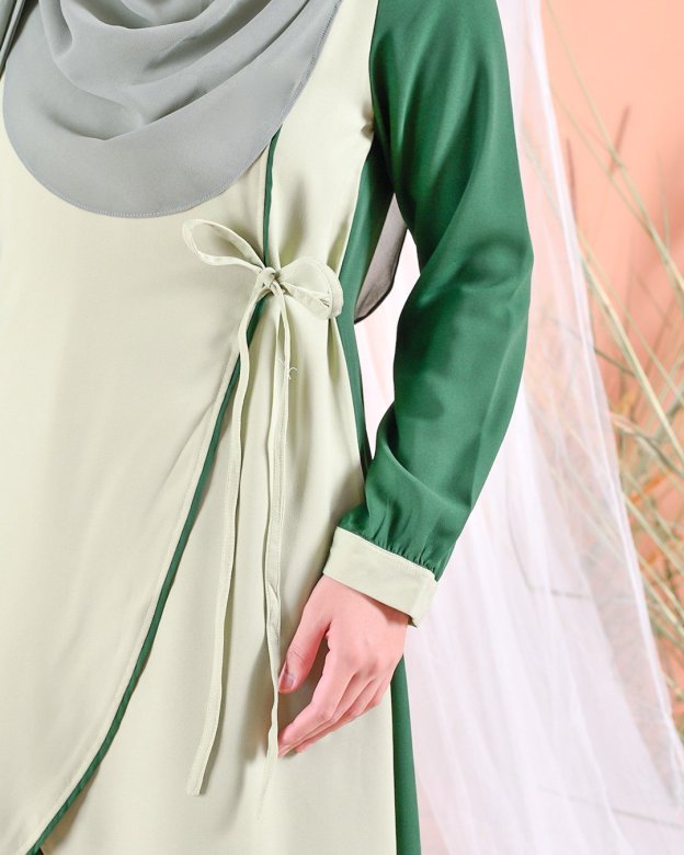 Abaya Natsuko - Grass Green