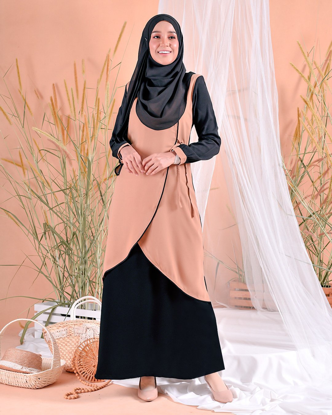 Abaya Natsuko - Mineral Black