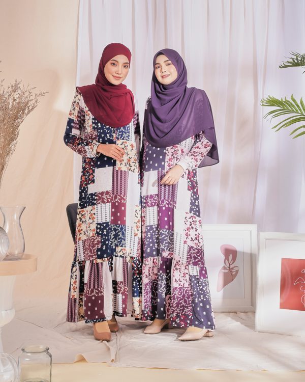 Dress Nelydia - Carolina Blue