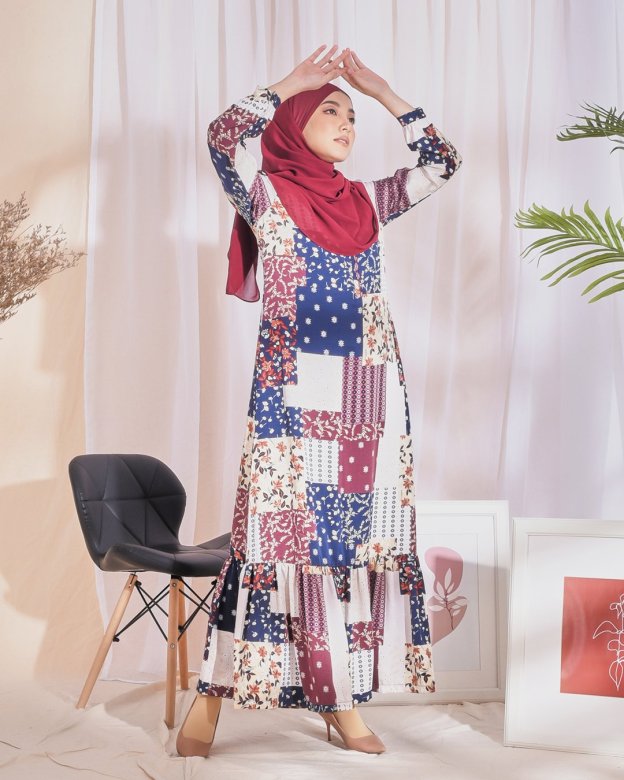 Dress Nelydia - Carmine Red