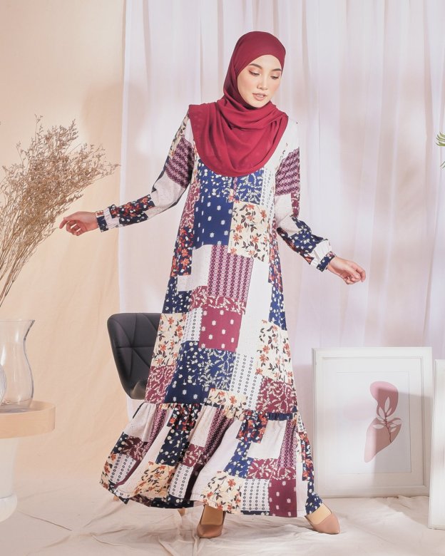 Dress Nelydia - Carmine Red