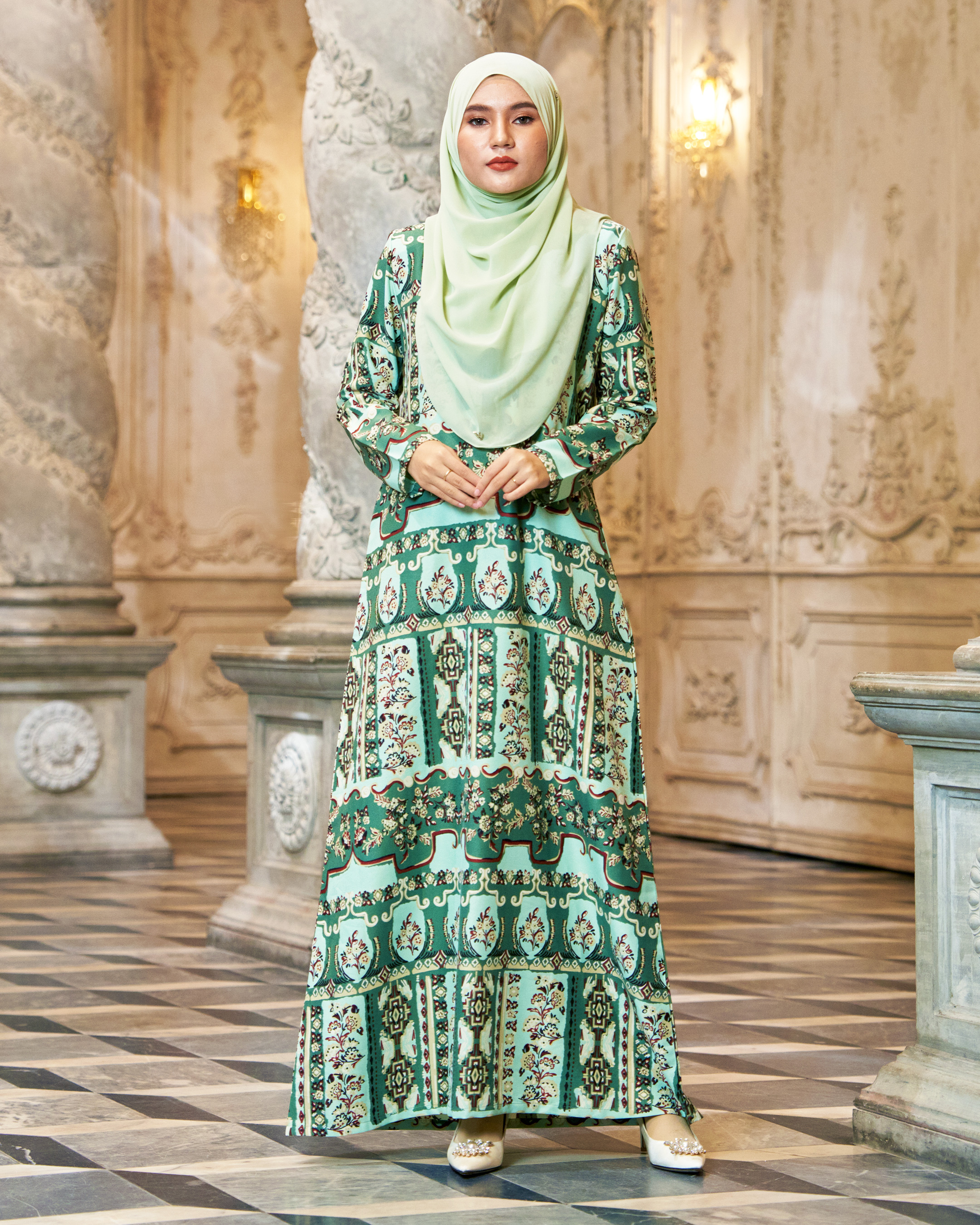 Abaya Printed Vania