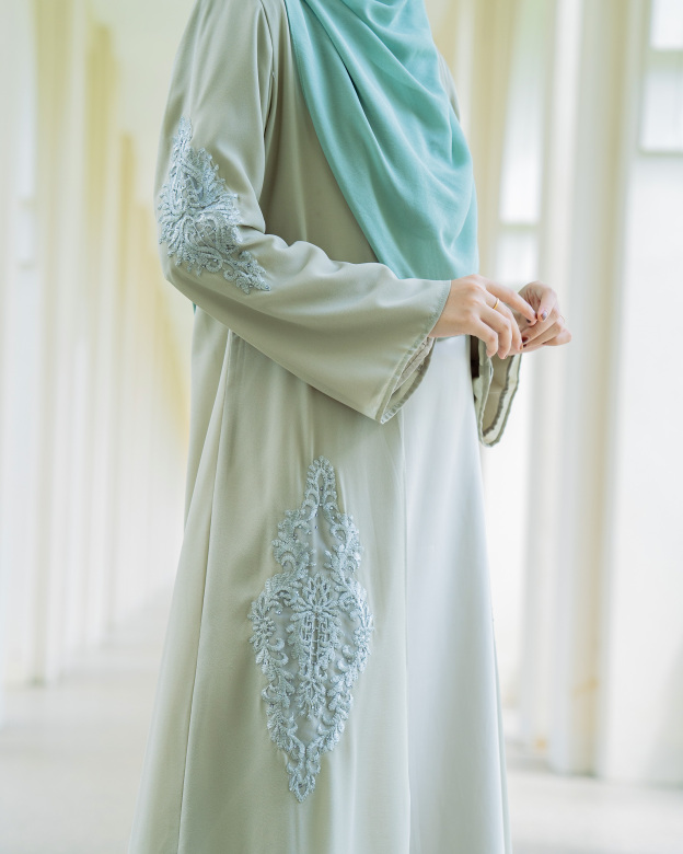 Abaya Cardi Lace Radea