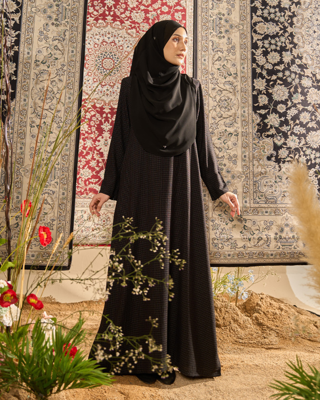 Abaya Raffa - Jade Black