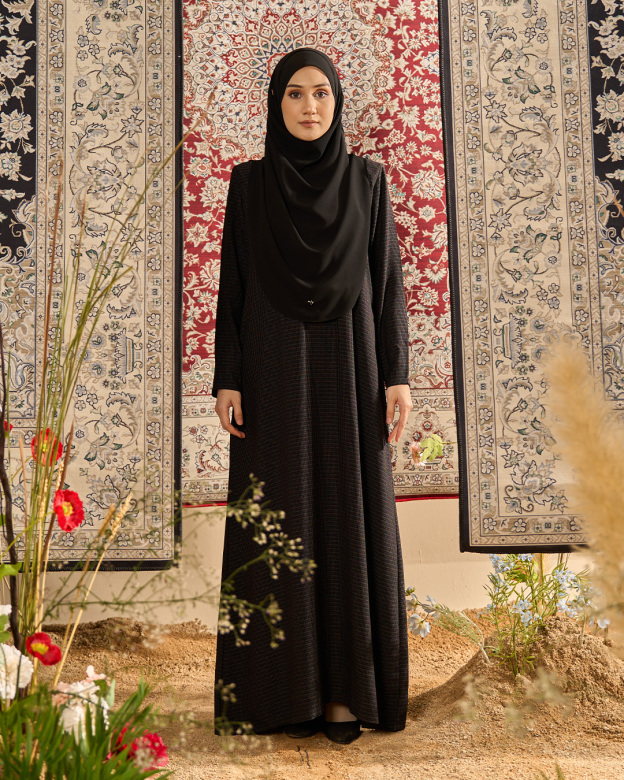 Abaya Raffa - Jade Black