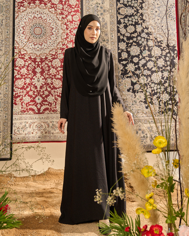 Abaya Raffa - Jade Black