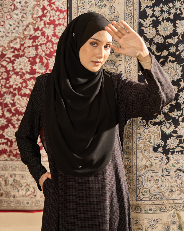 Abaya Raffa - Jade Black