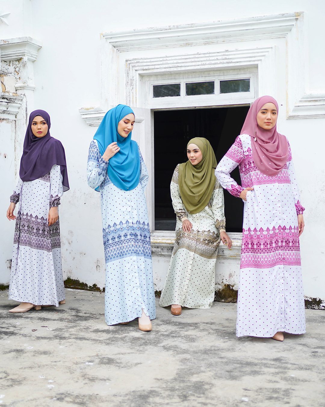 Abaya Raiyani - Sky Blue
