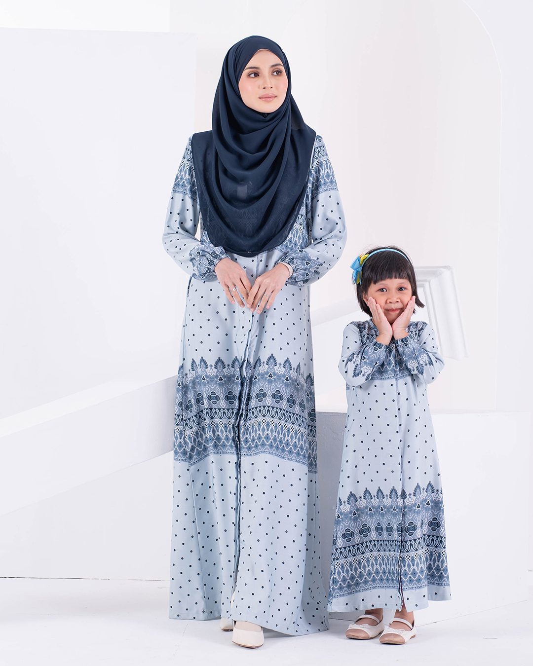 Abaya Raiyani - Sky Blue