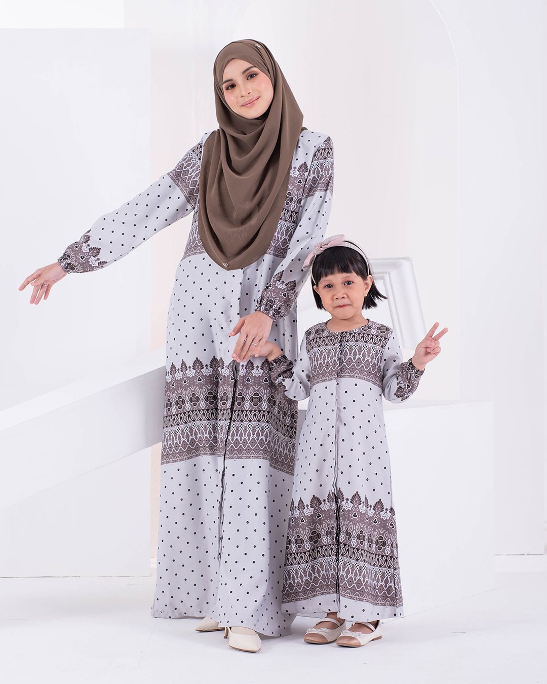 Abaya Raiyani - Mauve Purple