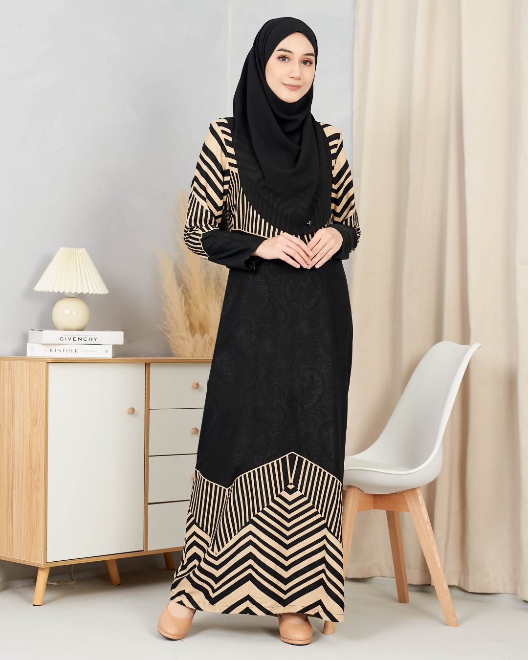 Abaya Rauha - Tan Brown