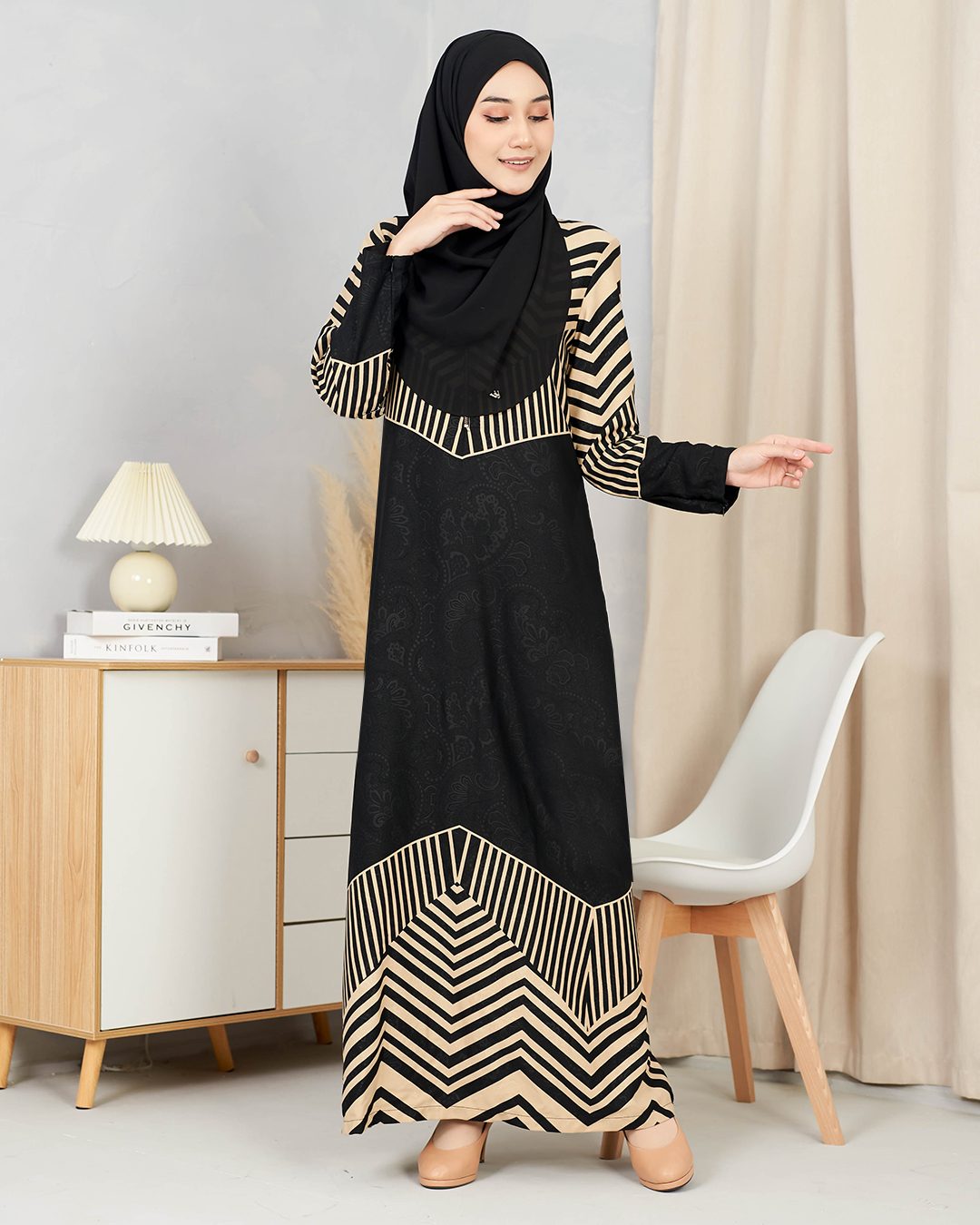 Abaya Rauha - Tan Brown