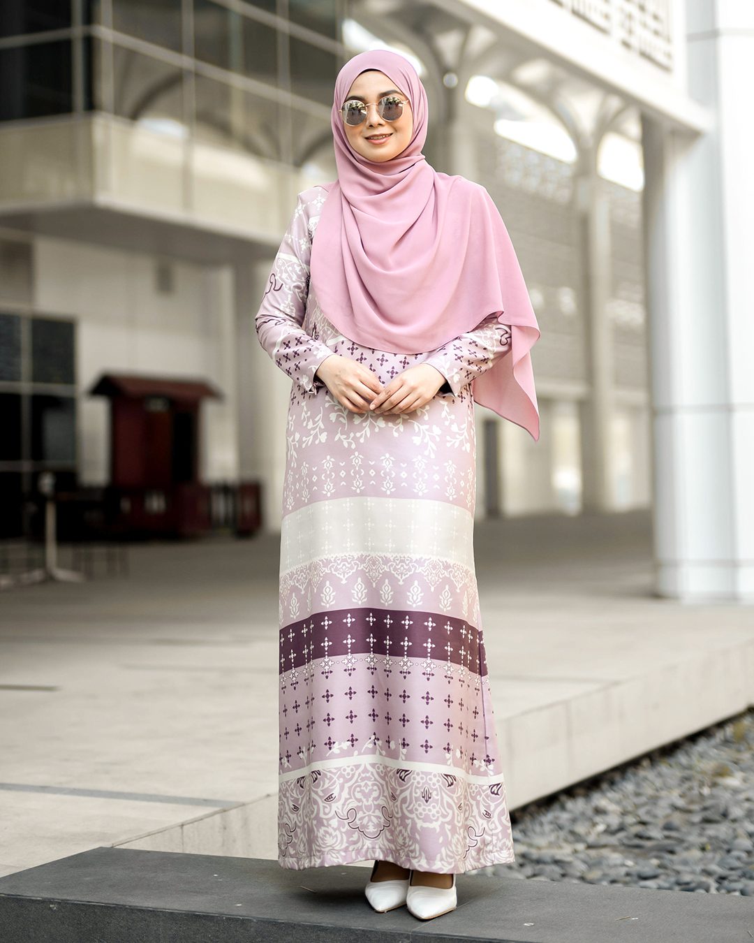 Abaya Rayla - Rosy Pink