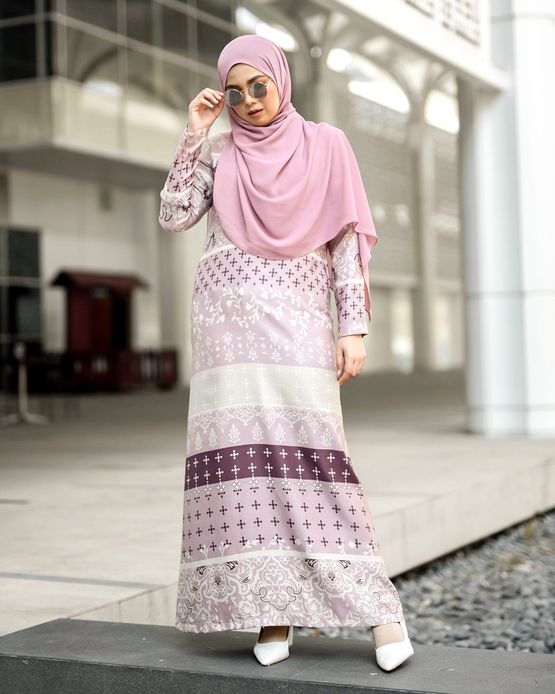 Abaya Rayla - Rosy Pink