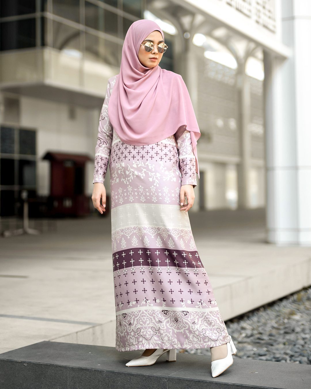 Abaya Rayla - Rosy Pink