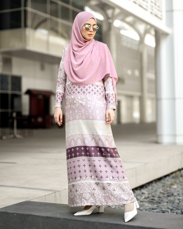 Abaya Rayla - Rosy Pink