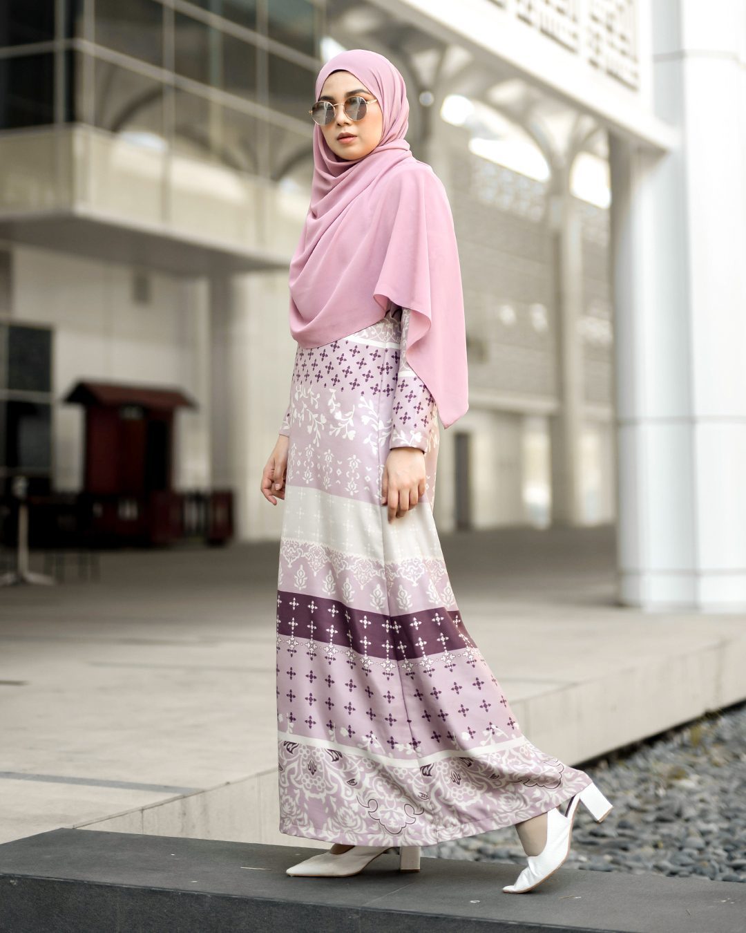 Abaya Rayla - Rosy Pink