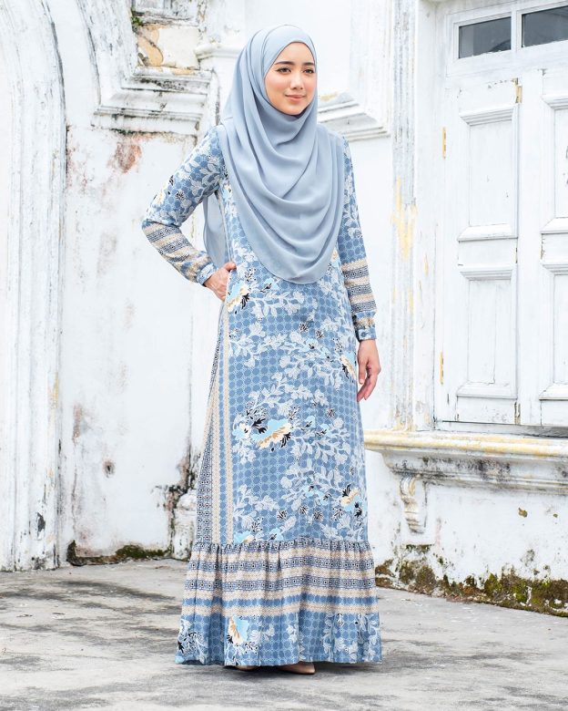 Abaya Rehenia - Cornflower Blue