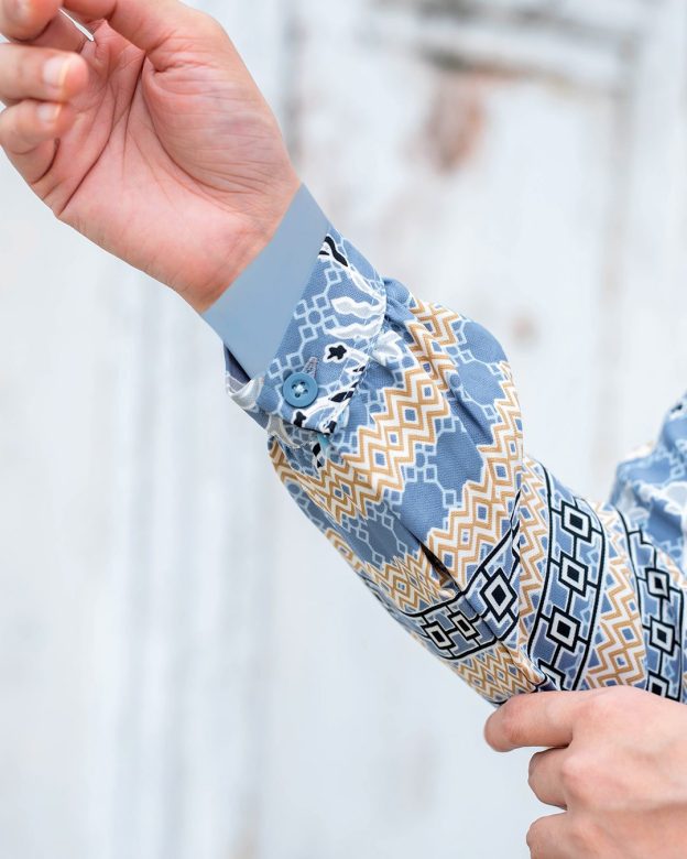 Abaya Rehenia - Cornflower Blue
