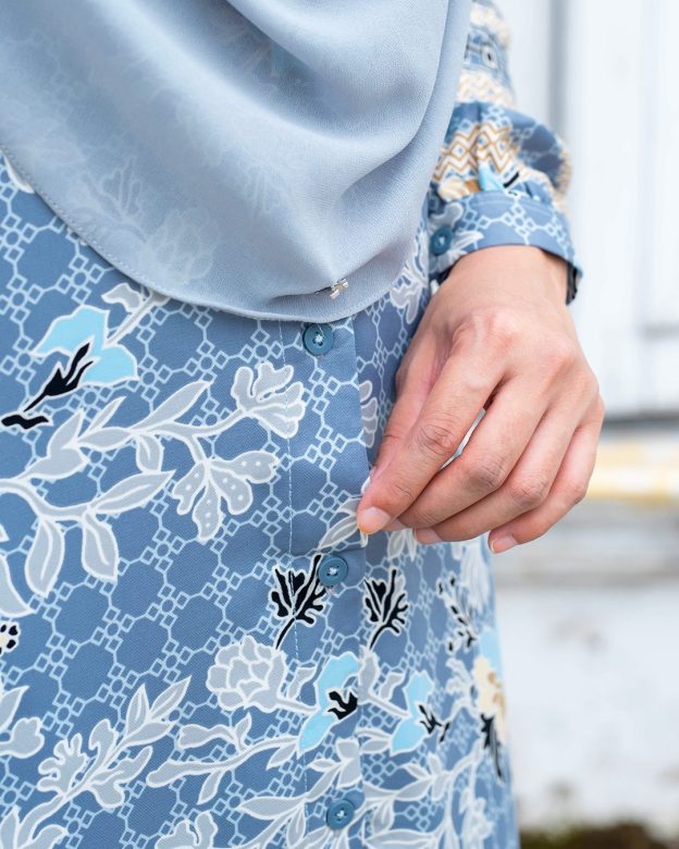 Abaya Rehenia - Cornflower Blue