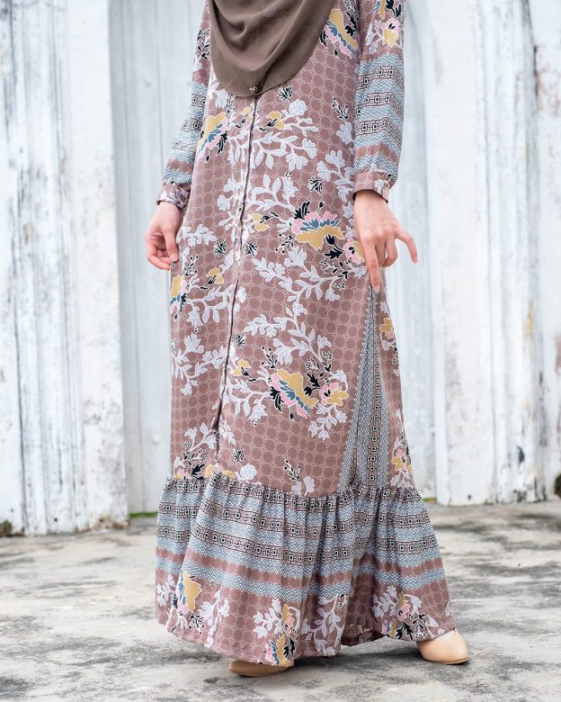 Abaya Rehenia - Toffee Brown
