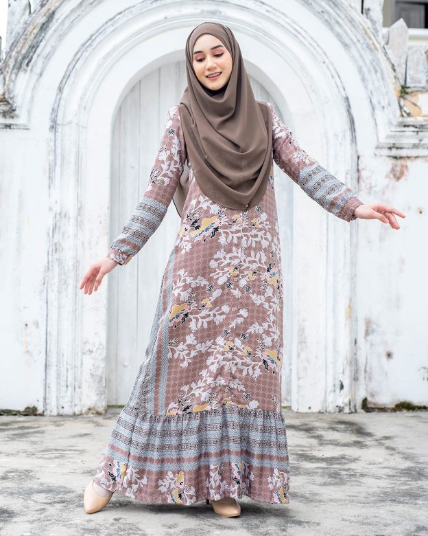 Abaya Rehenia - Toffee Brown