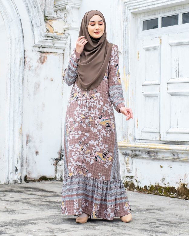 Abaya Rehenia - Toffee Brown