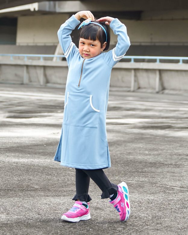 Tunic Activewear Shara Kids - Aegen Blue