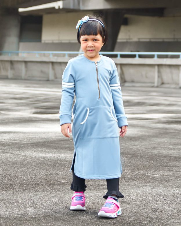 Tunic Activewear Shara Kids - Aegen Blue