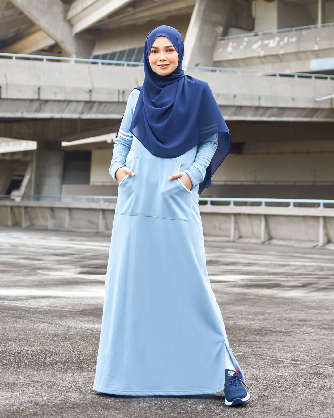 Abaya Activewear Shara - Aegen Blue