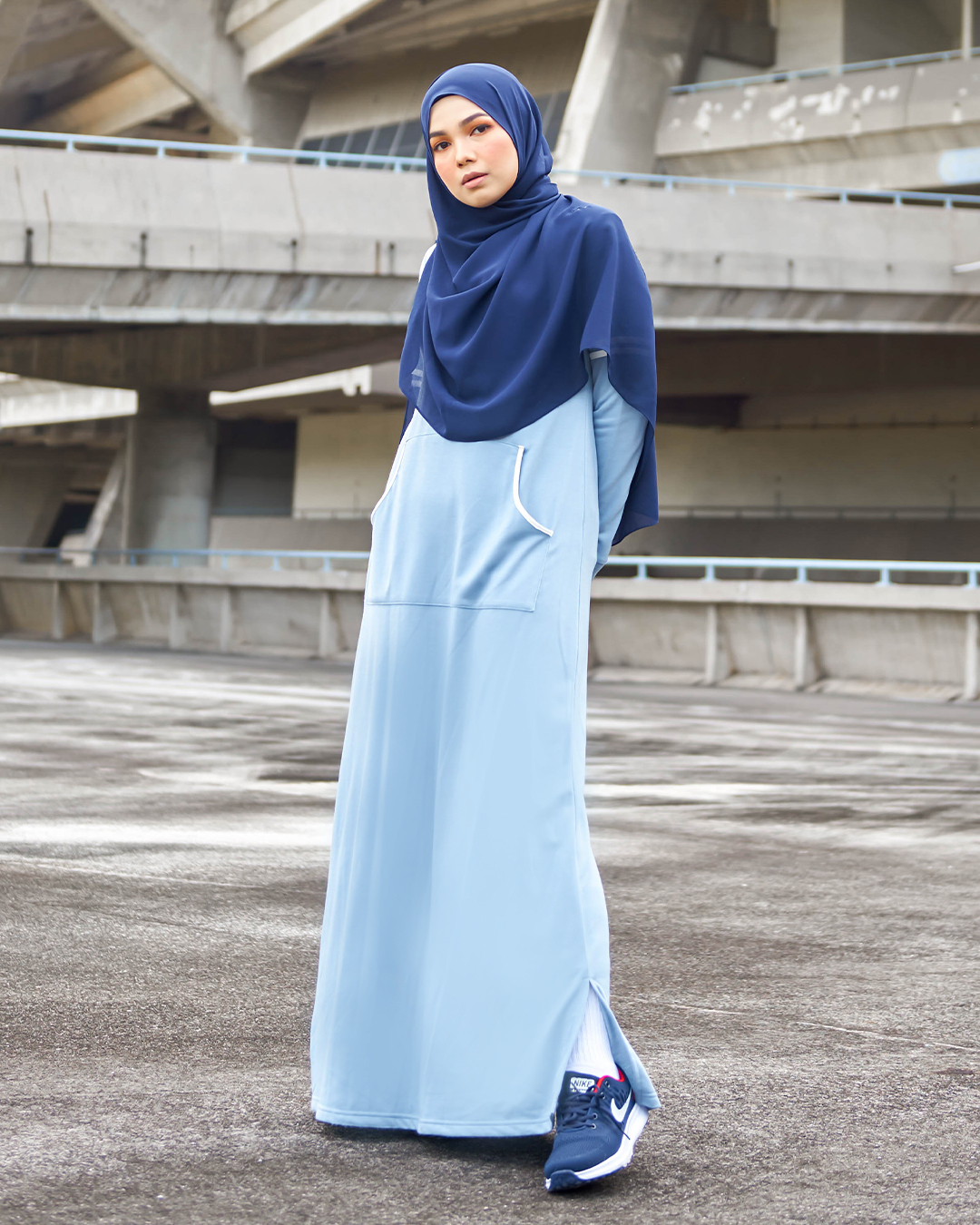 Abaya Activewear Shara - Aegen Blue