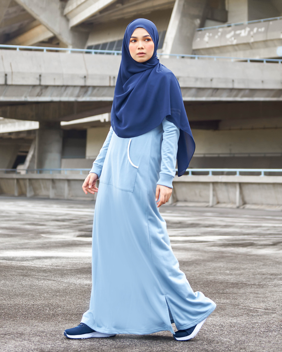 Abaya Activewear Shara - Aegen Blue