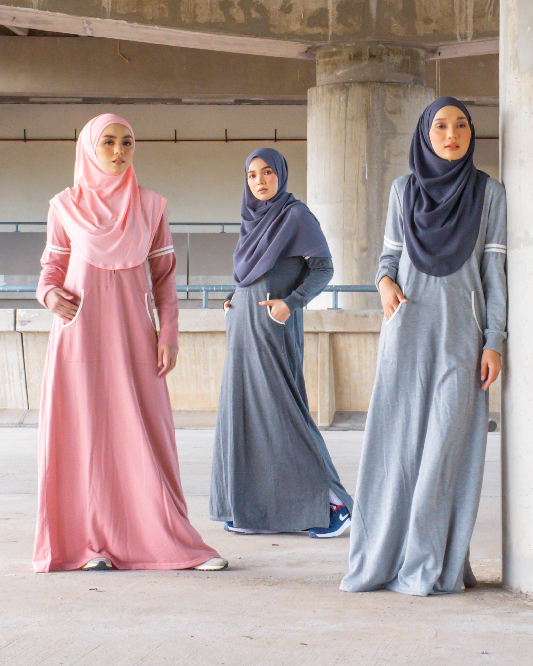 Abaya Activewear Shara - Rose Pink