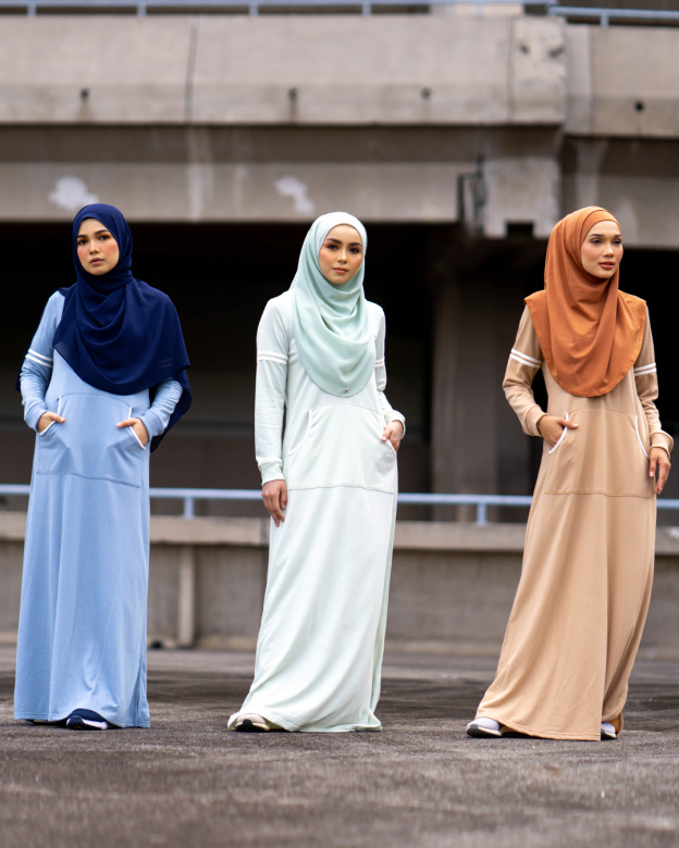 Abaya Activewear Shara - Aegen Blue