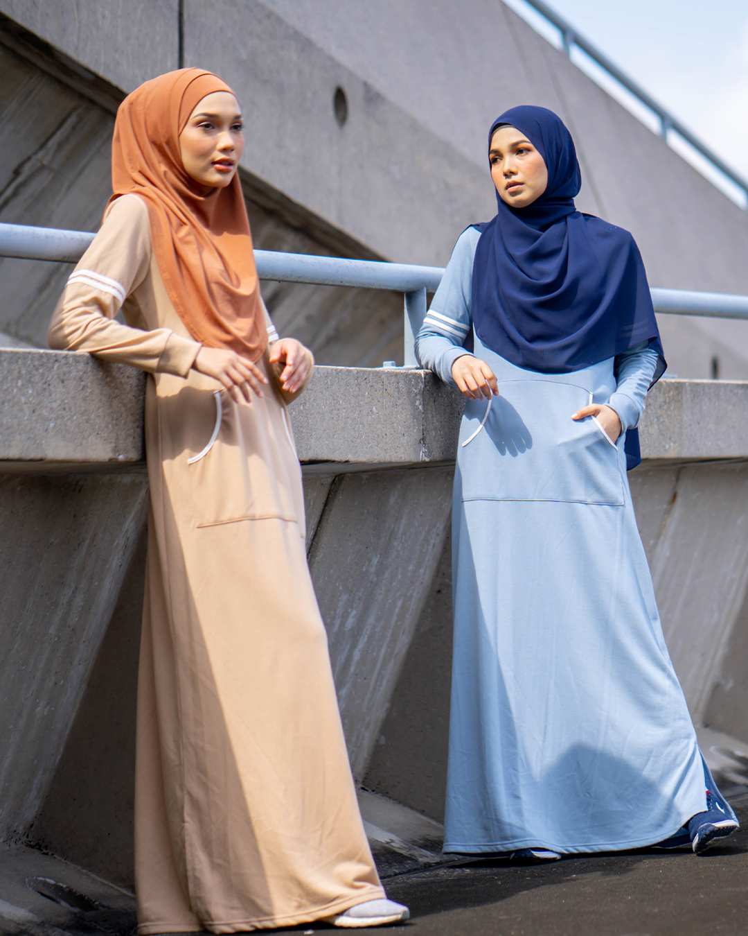Abaya Activewear Shara - Aegen Blue