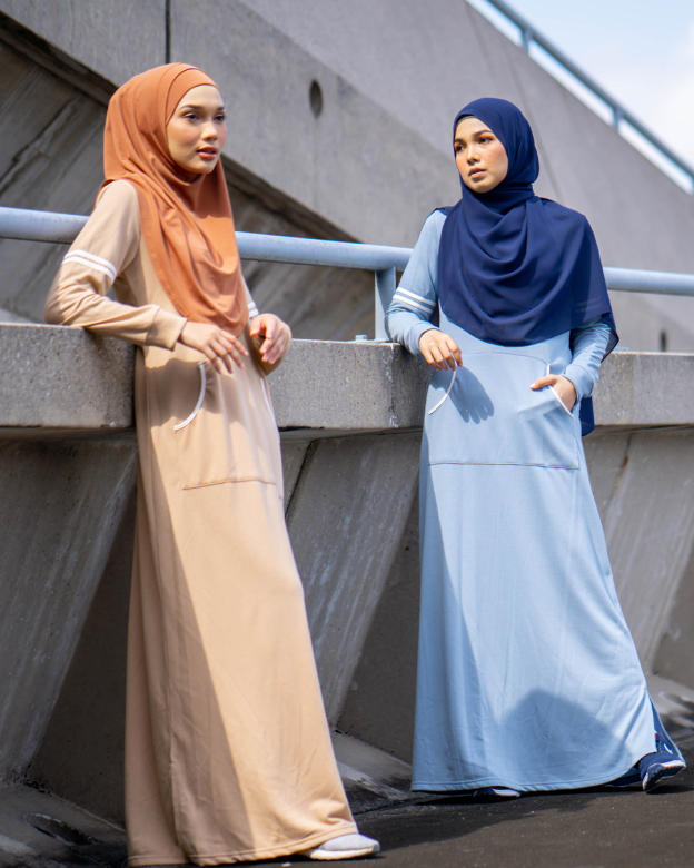 Abaya Activewear Shara - Aegen Blue