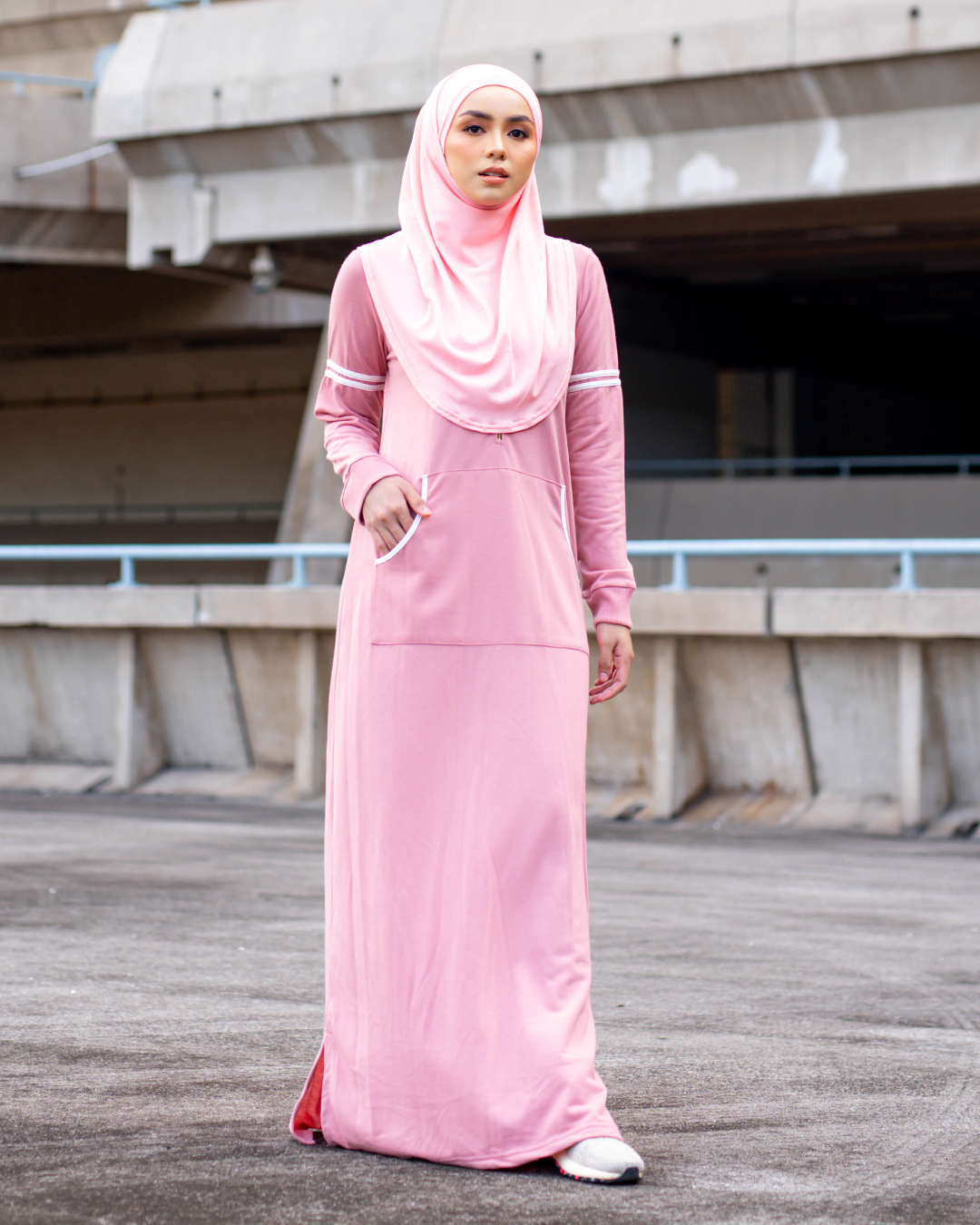 Abaya Activewear Shara - Rose Pink
