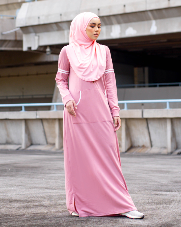 Abaya Activewear Shara - Rose Pink