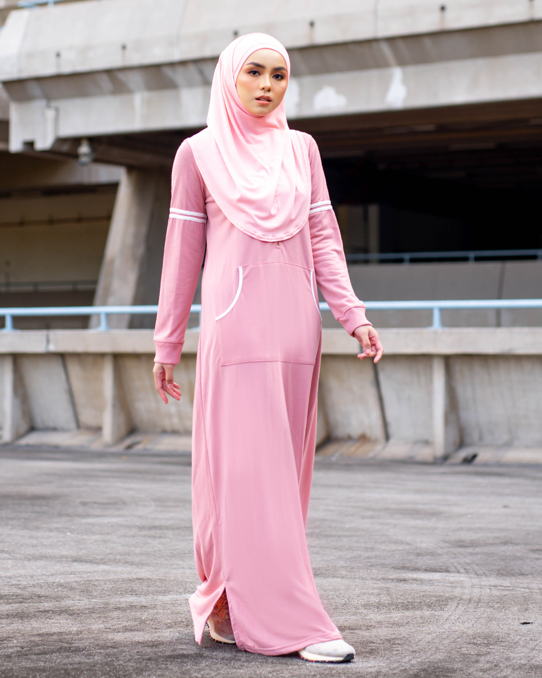 Abaya Activewear Shara - Rose Pink