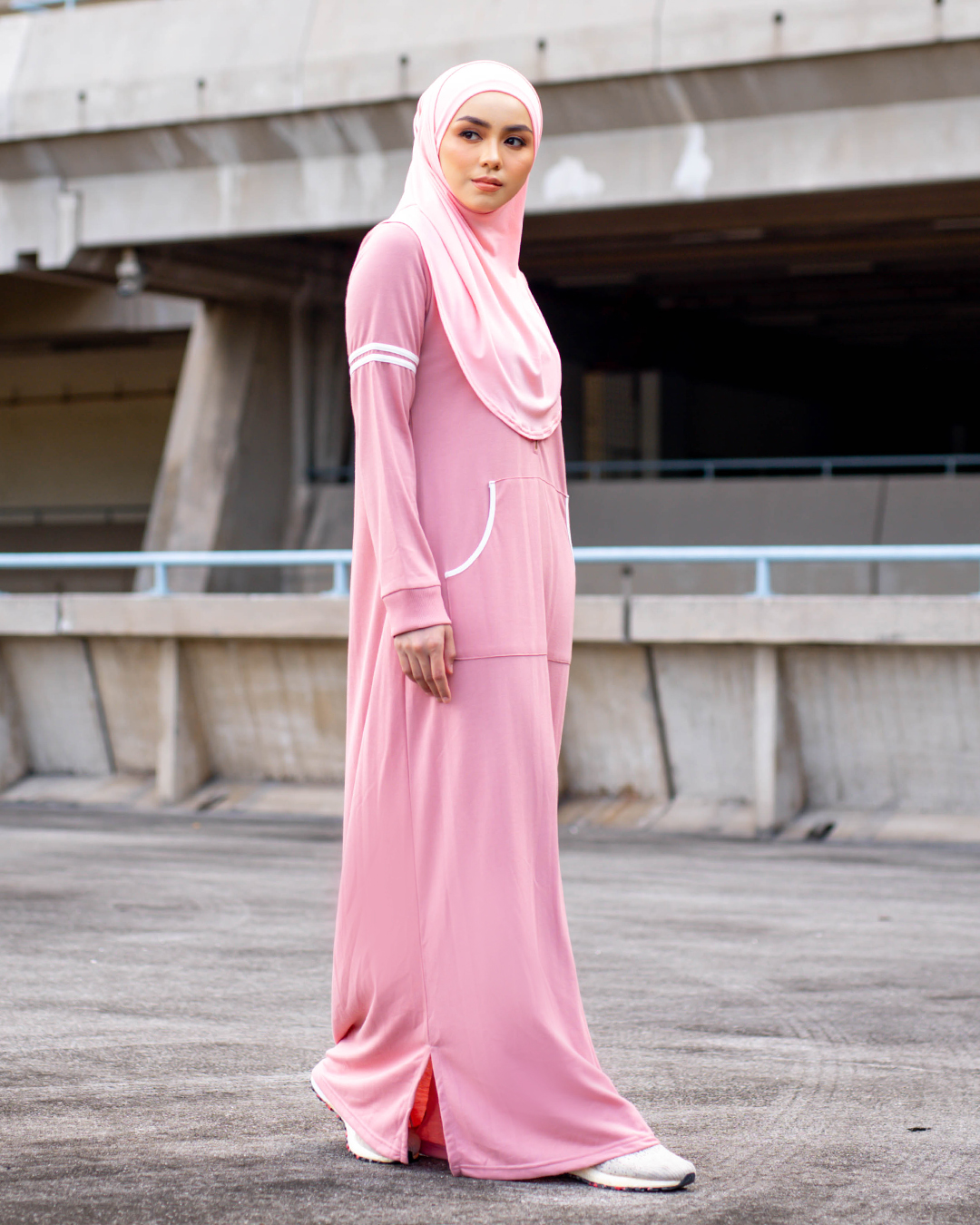 Abaya Activewear Shara - Rose Pink