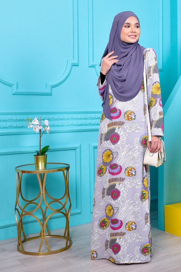 Abaya Suzie - Ash Grey