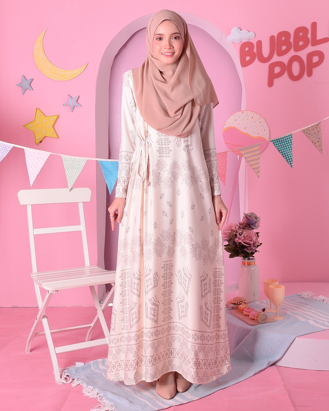 Dress Tie Ciara - Dalgona Cream