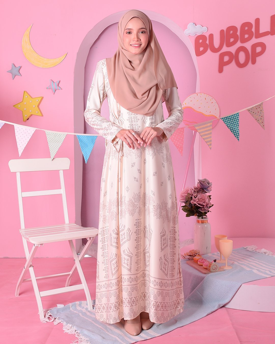 Dress Tie Ciara - Dalgona Cream