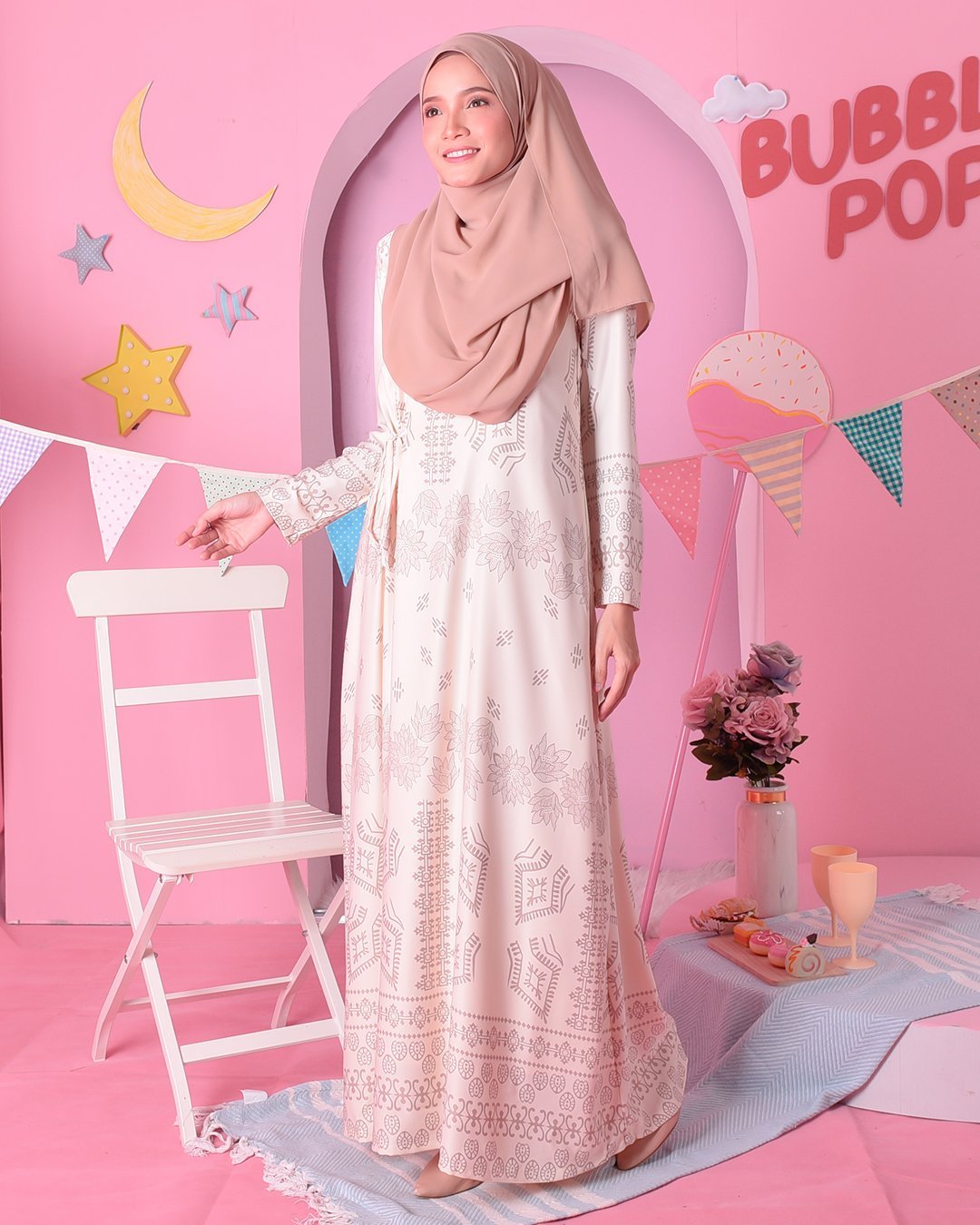 Dress Tie Ciara - Dalgona Cream