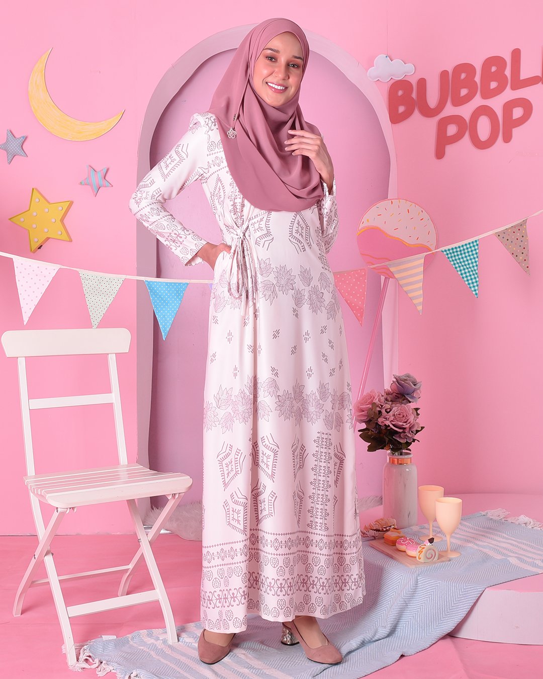 Dress Tie Ciara - Juicy White