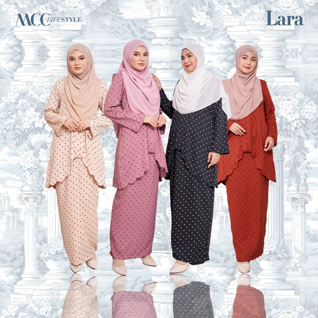 Baju Kebarung Sulam Lara