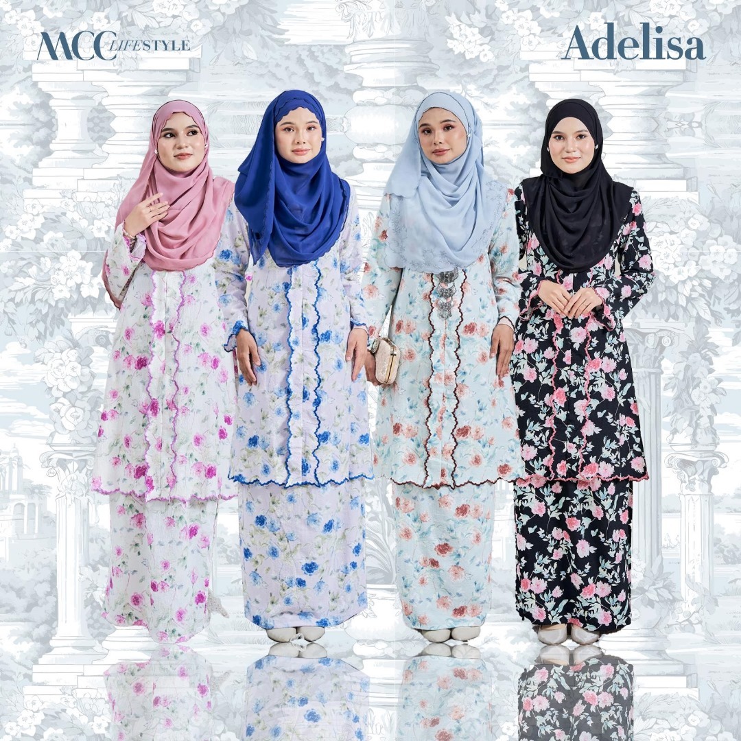 Baju Kebarung Sulam Adelisa